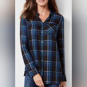 TALBOTS Women's Longsleeve Buttondown Casual Blouse. Size XS.